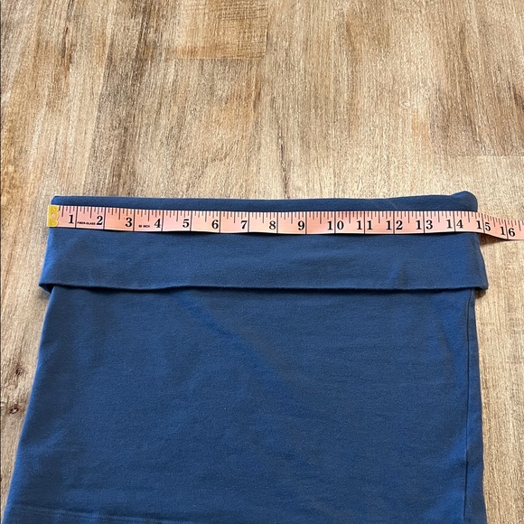 American Eagle Outfitters Blue Tube Top Juniors M - Picture 6 of 7